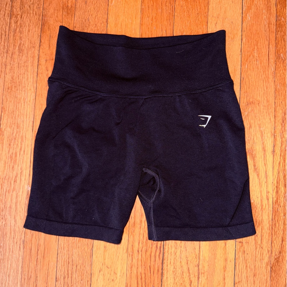 Gymshark Lift Seamless Shorts Black Small